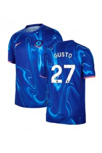 Chelsea Malo Gusto #27 Voetbaltruitje Thuis tenue 2024-25 Korte Mouw